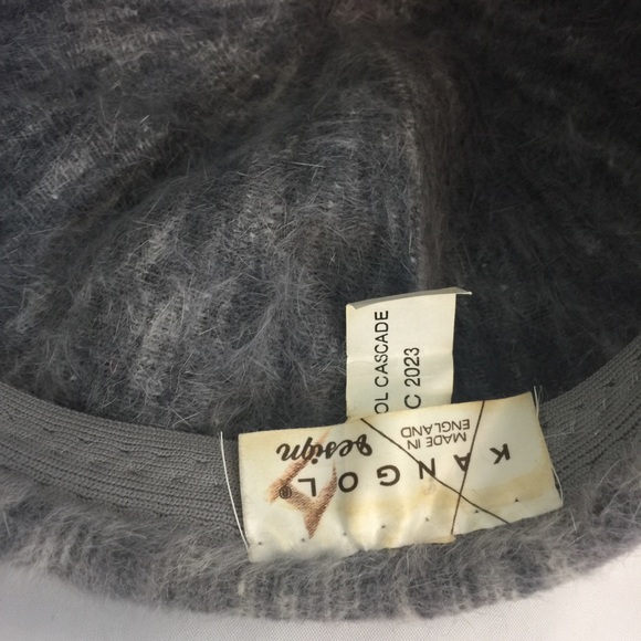 Vintage Kangol Fluffy Angora Hat Made in England - Picture 9 of 10